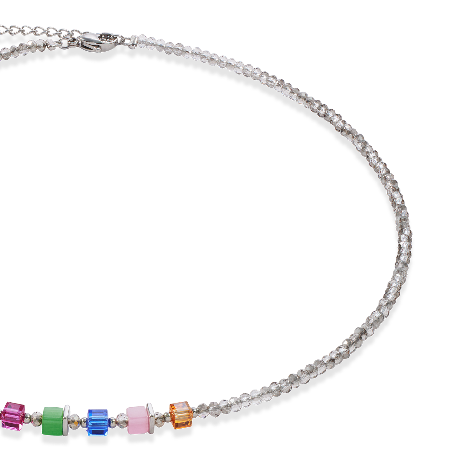 coeur-de-lion-joyful-colours-update-halskette-silber-multicolor image 2