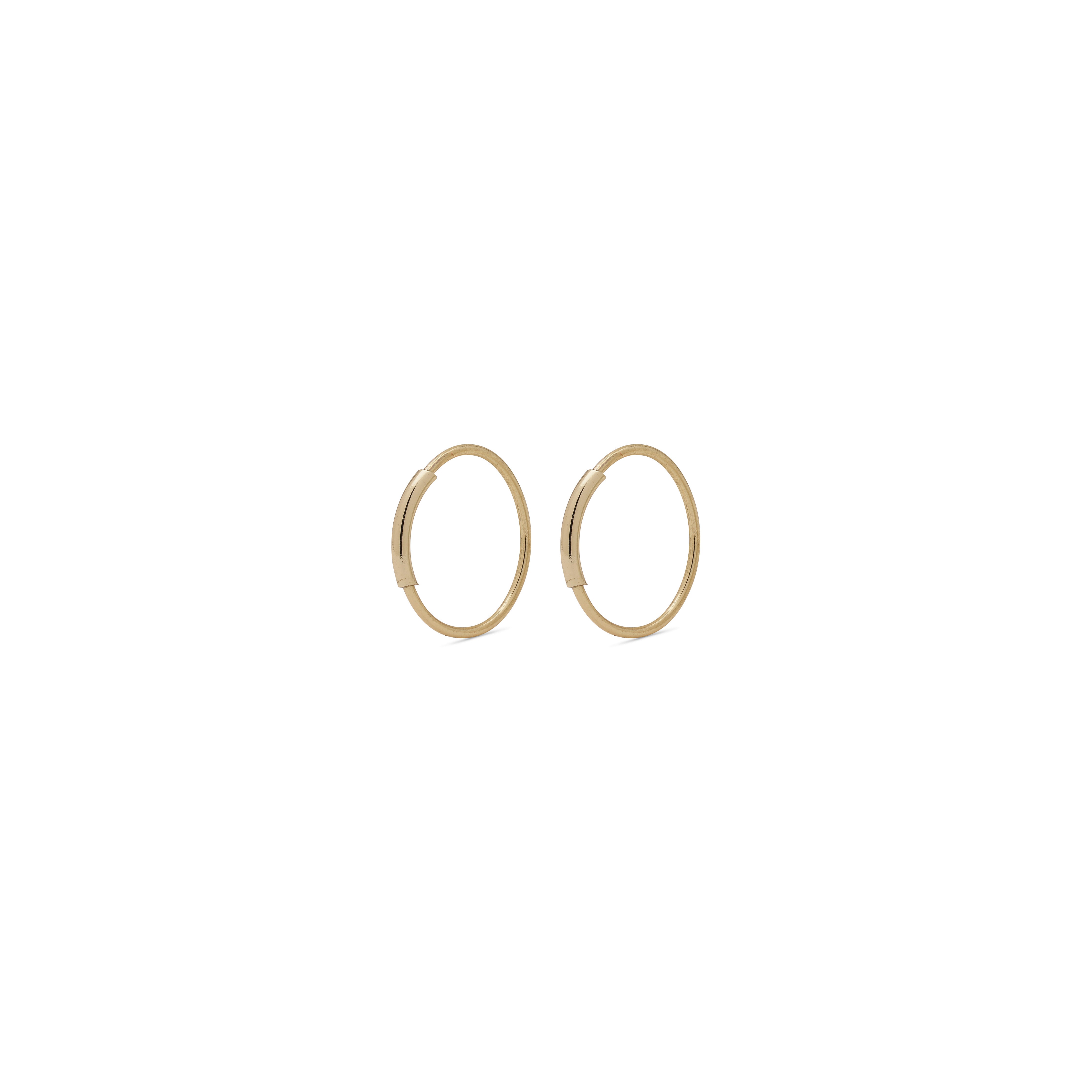 pilgrim-raquel-x-small-creolen-gold-plated image 1