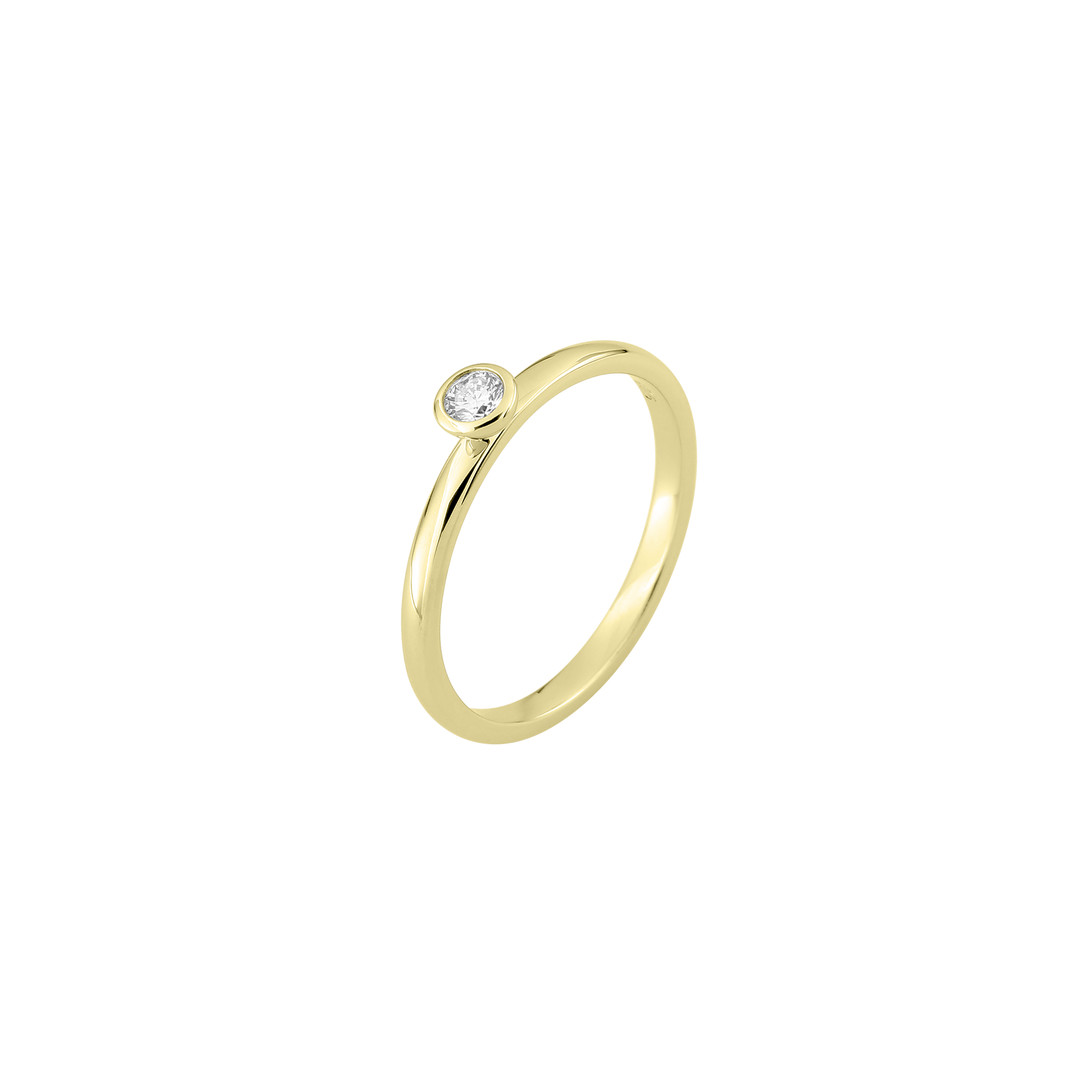 xenox-zarge-petite-ring-925-sterlingsilber-mit-lab-grown-diamonds image 1