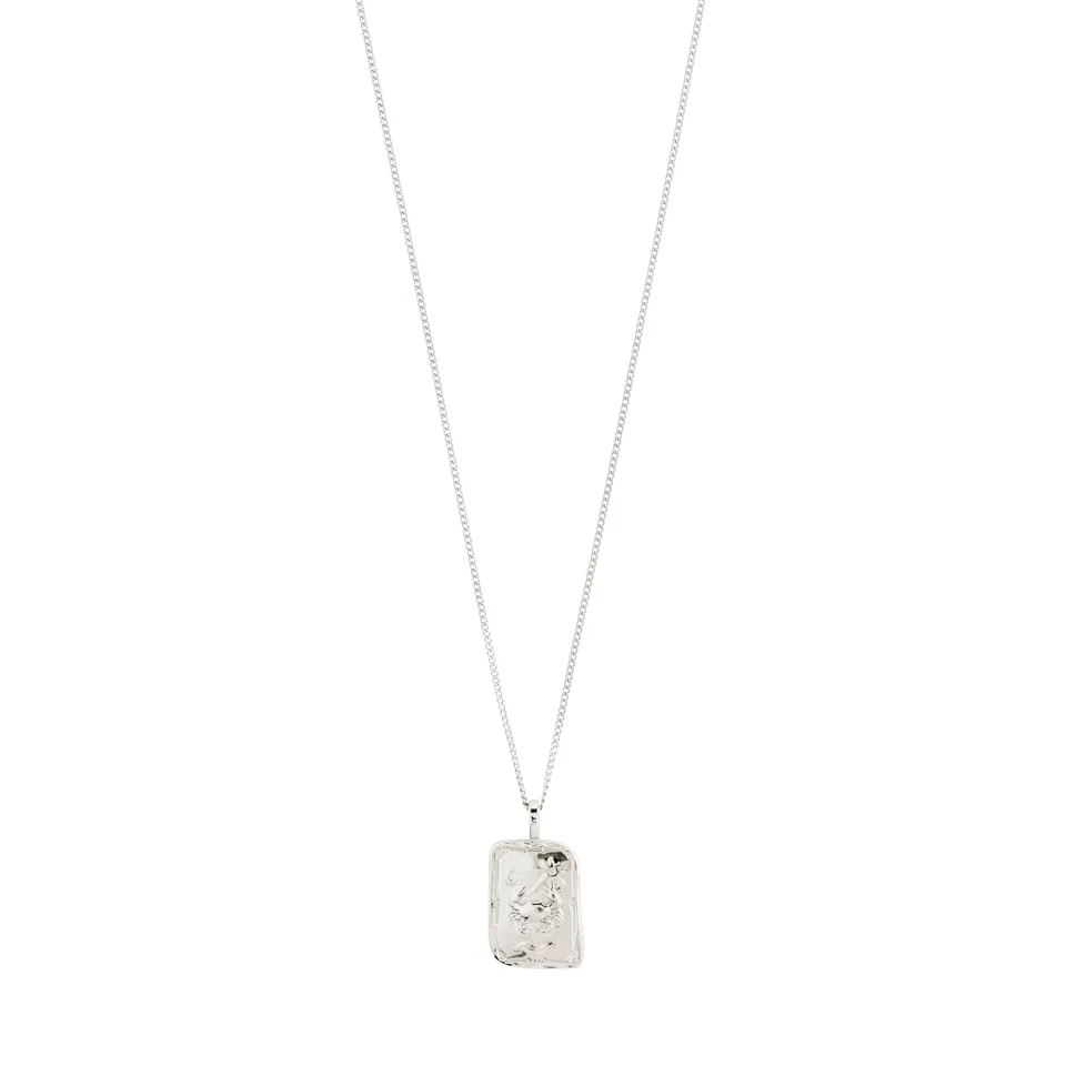 pilgrim-cancer-sternzeichen-kette-versilbert-mit-wendependant image 1