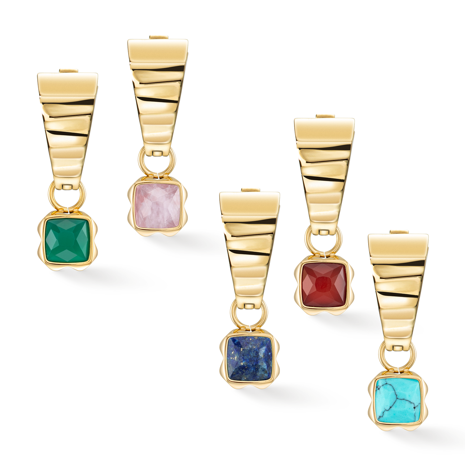 coeur-de-lion-iconic-collection-creole-wave-20-gold-edelstahl image 3
