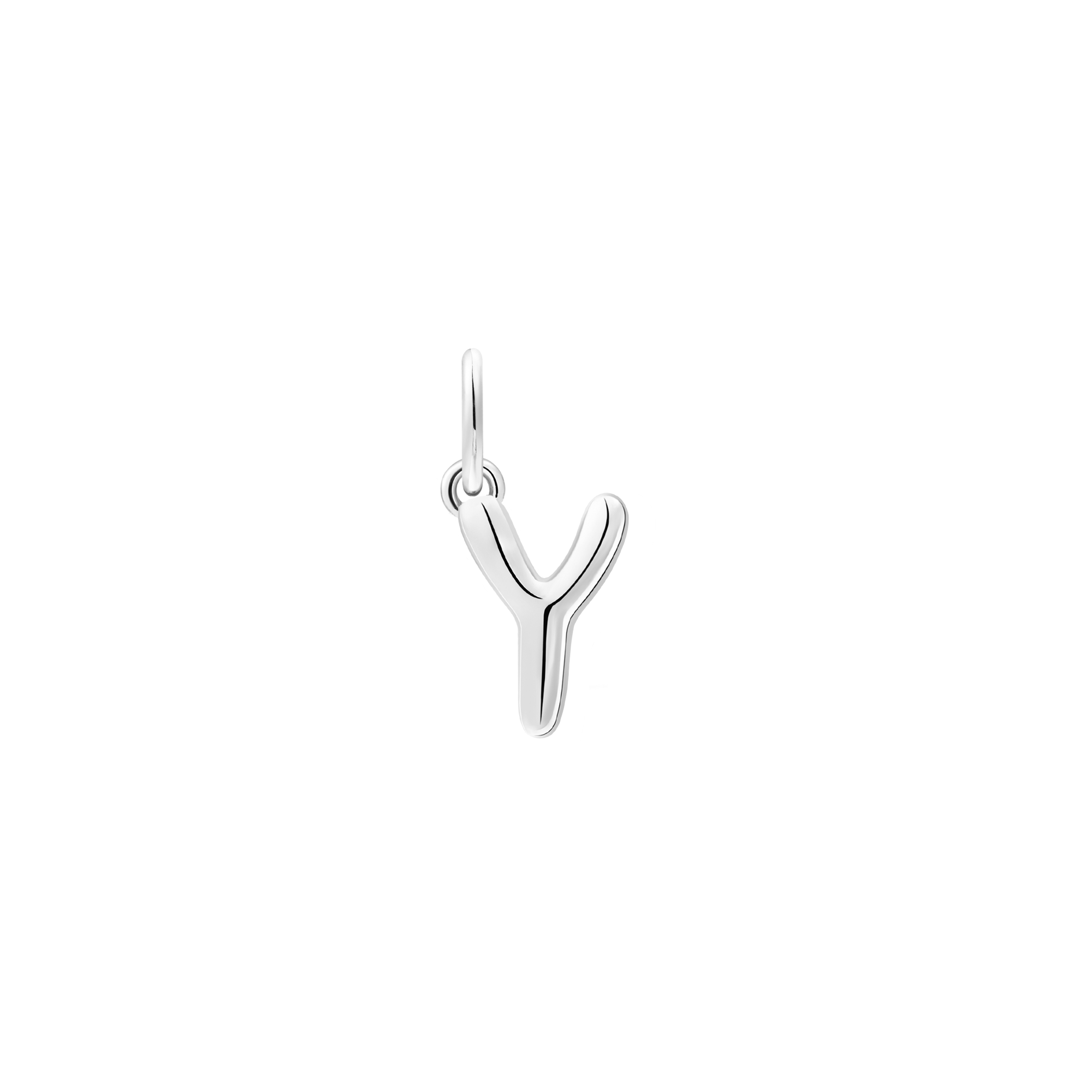 xenox-y-letter-bold-charm-925-sterlingsilber-18k-vergoldung image 2
