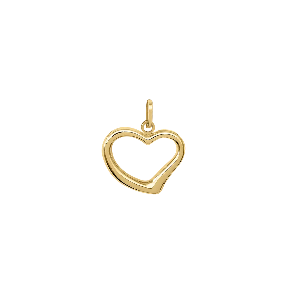 xenox-fine-herz-anh-nger-585-gelbgold-charm-f-r-basic-ketten image 1