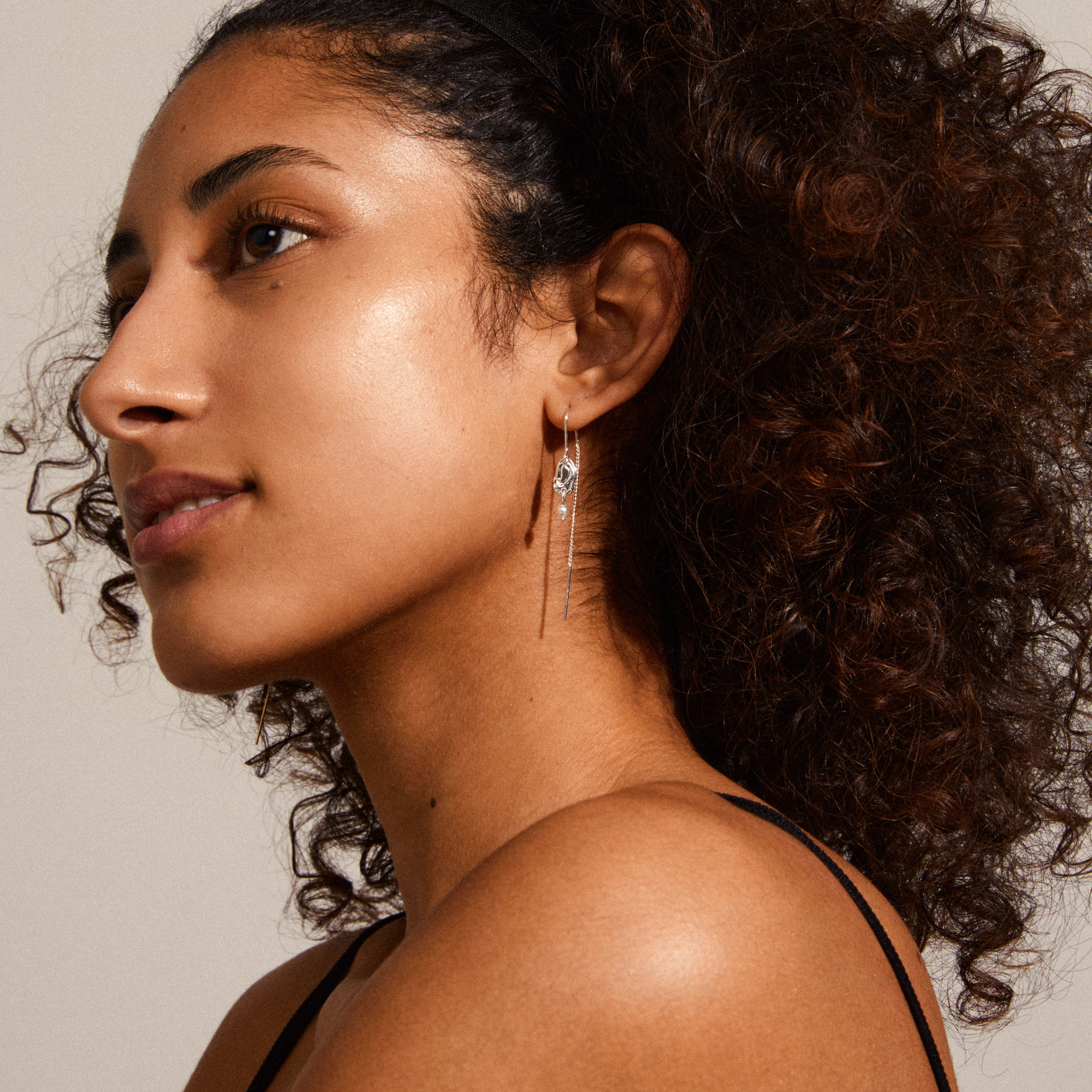 pilgrim-emilie-ketten-ohrringe-silber-plattiert-mit-perle image 2