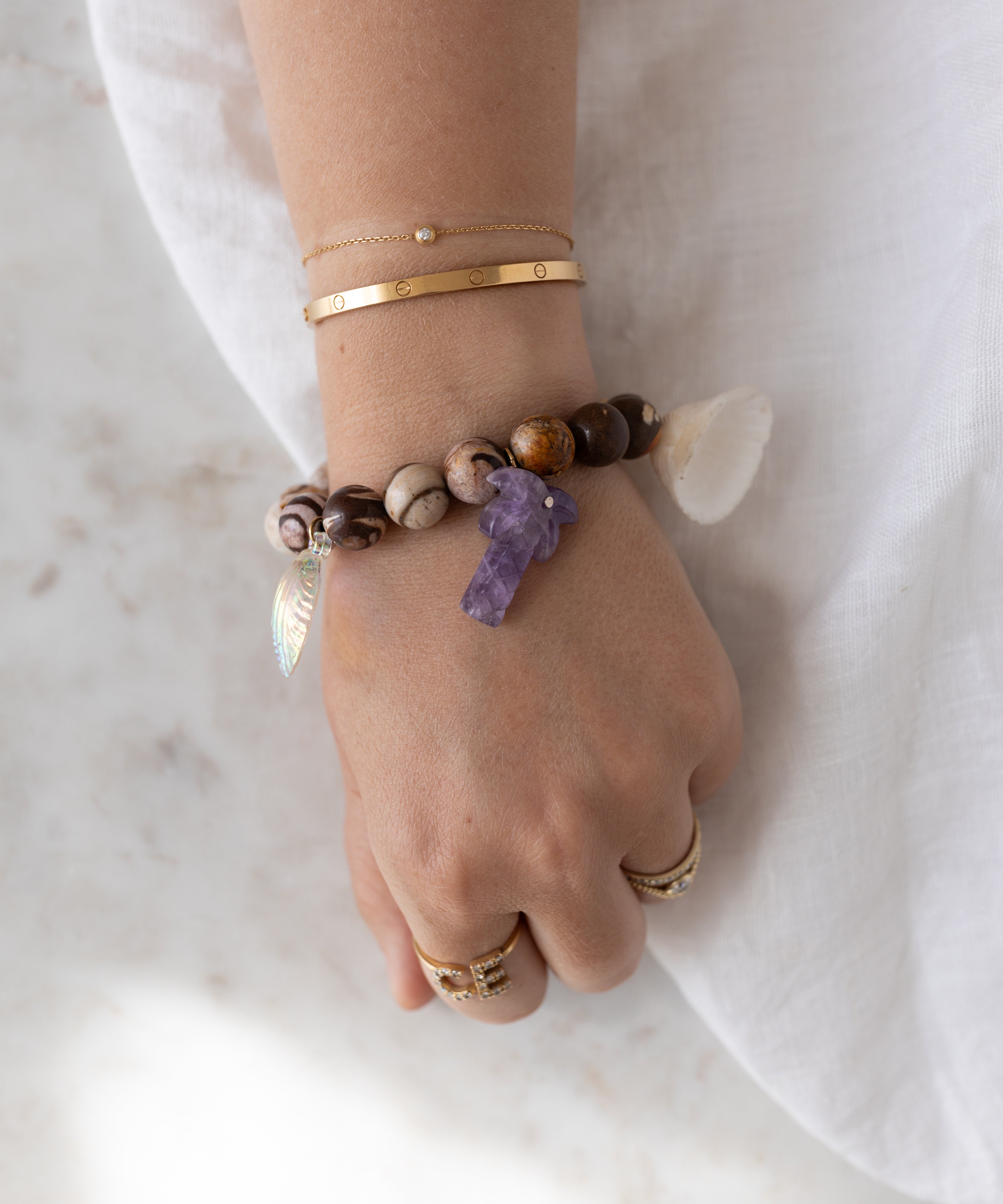 wald-berlin-mexicana-la-bamba-armband-mit-jaspis-und-perlen image 2