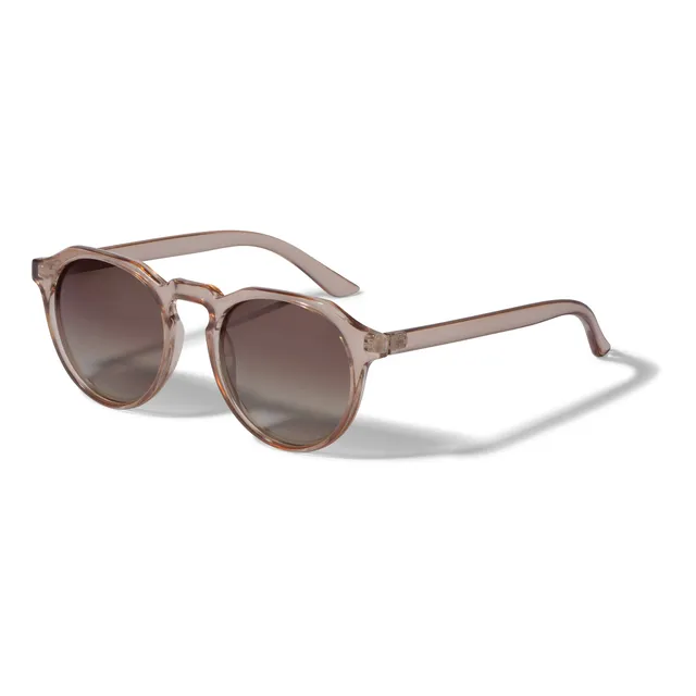 pilgrim-alejandra-sonnenbrille-hellbraun-transparent-rund image 1