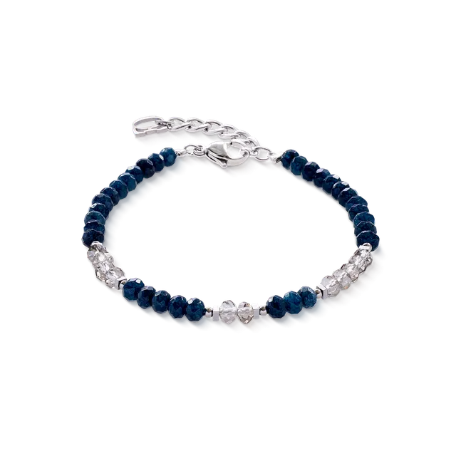 coeur-de-lion-armband-rhythm-jade-navy-silber image 1