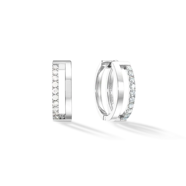 coeur-de-lion-eternal-unity-creolen-silber-kristall-zirkonia image 1