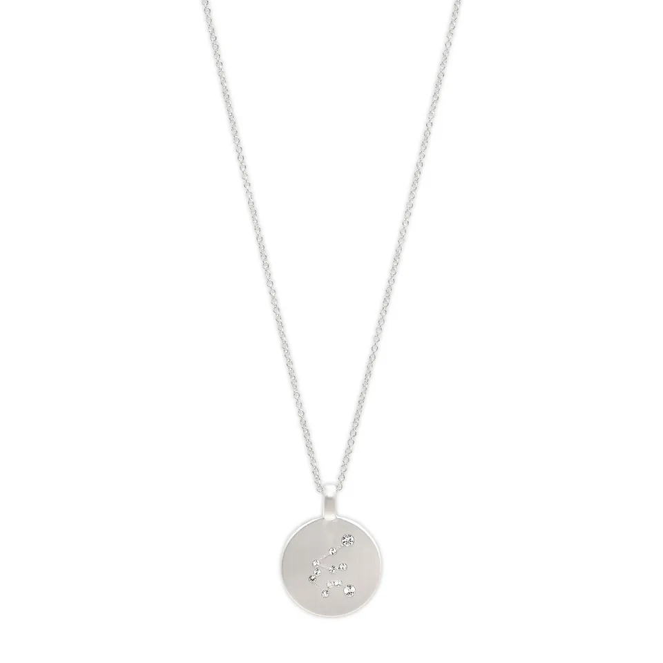 pilgrim-aquarius-sternzeichen-kette-wassermann-versilbert-mit-kristallen image 1