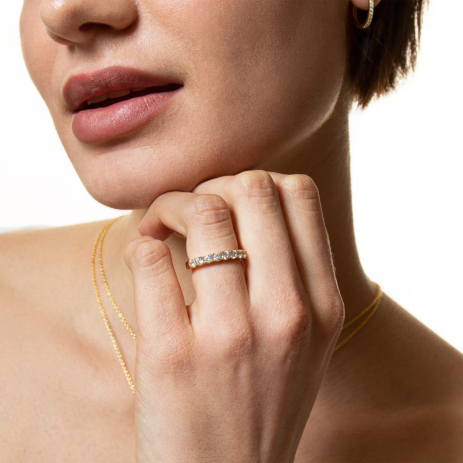 xenox-krappe-ring-925-sterlingsilber-18k-vergoldet-mit-zirkonia image 2