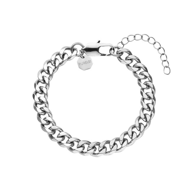 purelei-verve-armband-panzerkette-f-r-m-nner-silber image 1