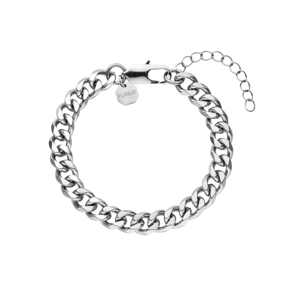 purelei-verve-armband-panzerkette-f-r-m-nner-silber image 1