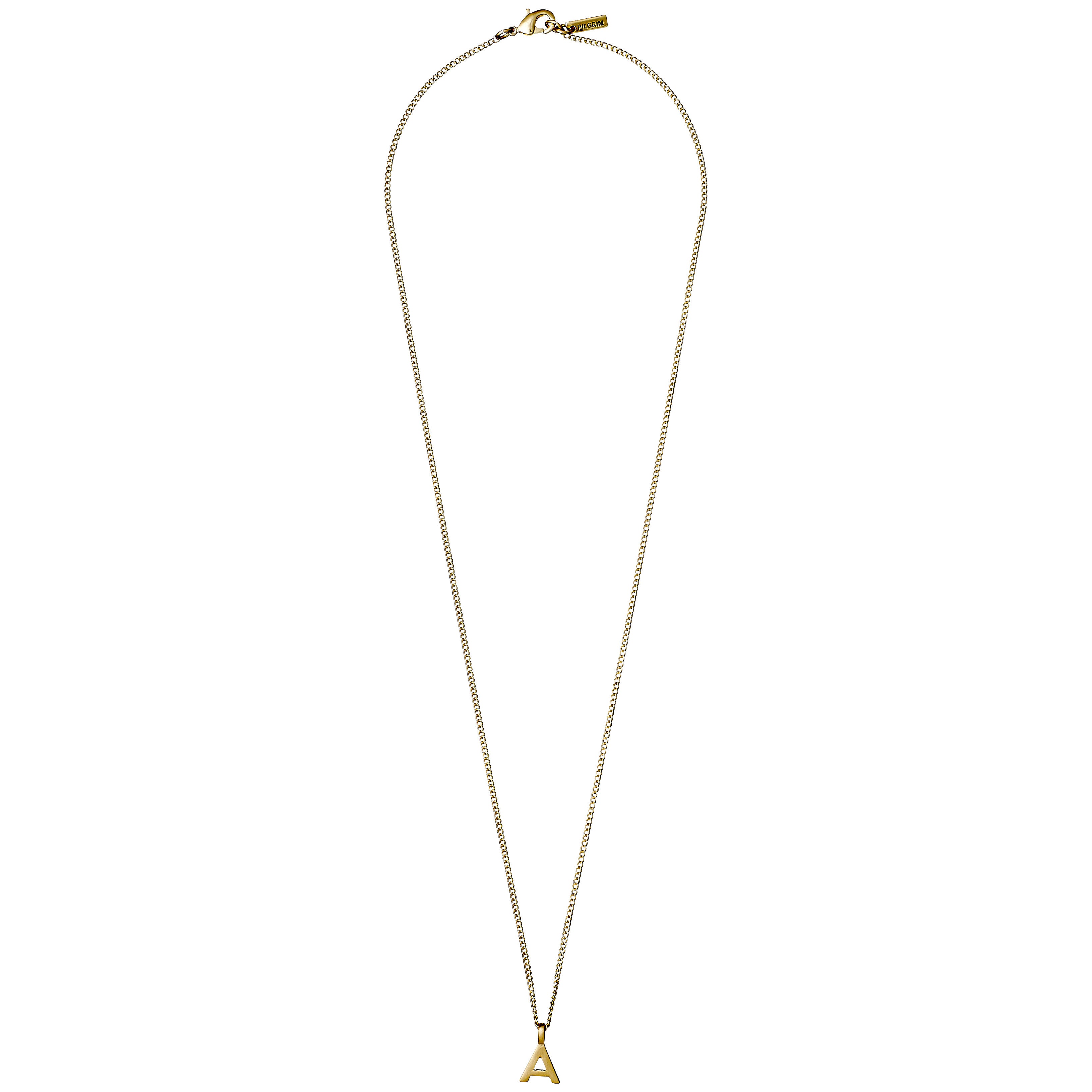 pilgrim-charm-halskette-mit-anh-nger-a-goldplattiert image 1