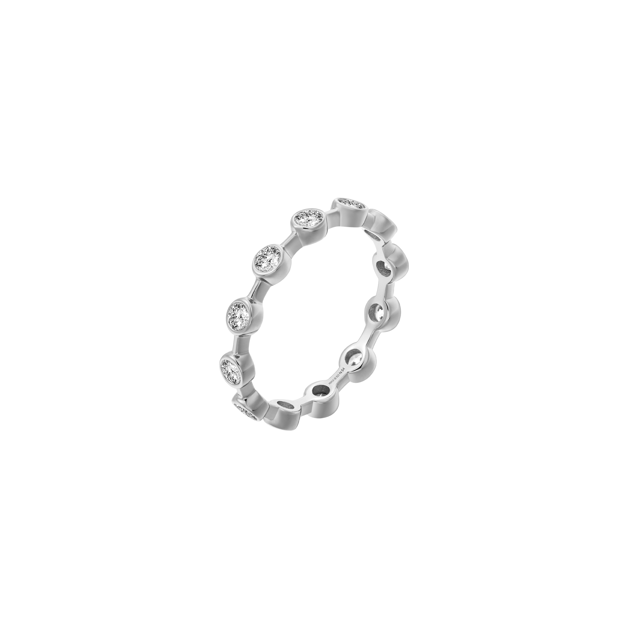 xenox-linked-ring-925-sterlingsilber-rhodiniert-mit-zirkonia image 1