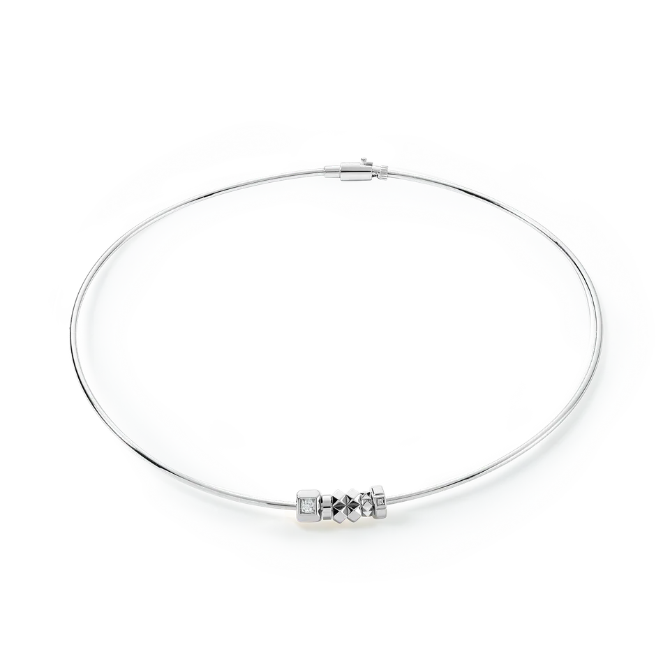 coeur-de-lion-elements-collection-halsreif-silber-fine-edition image 1