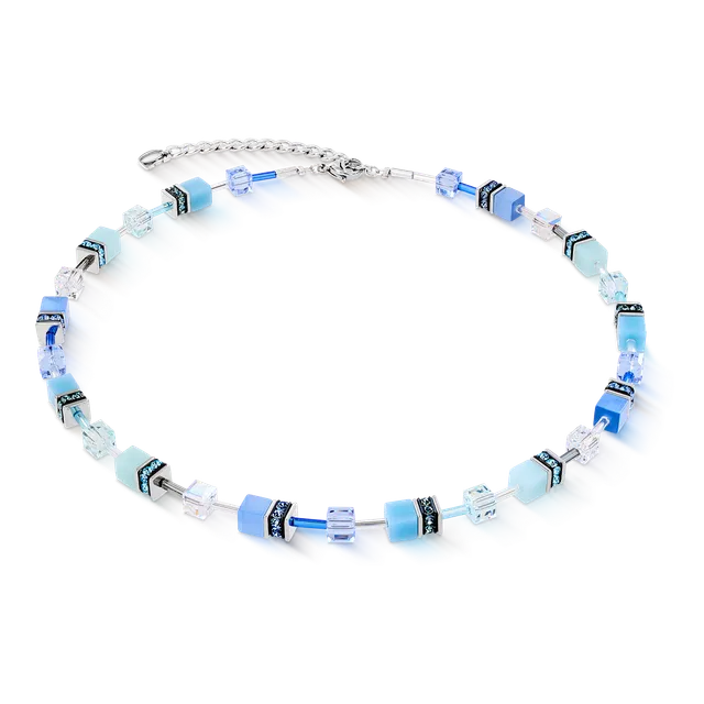 coeur-de-lion-geocube-iconic-halskette-aqua-blau-42-cm image 1