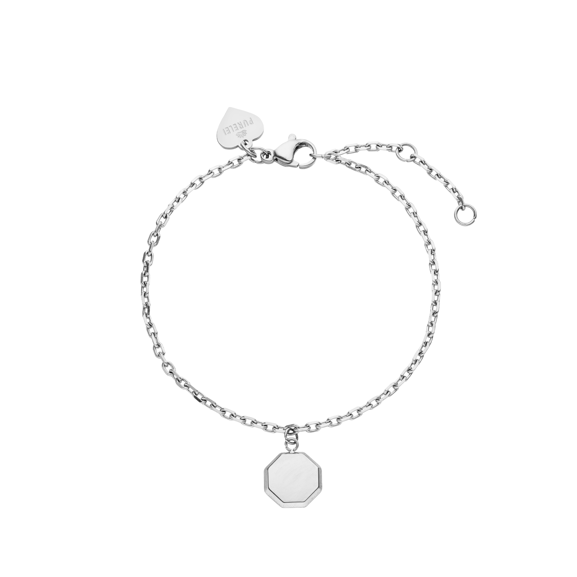 purelei-beloved-armband-gravierbar-achteck-anh-nger image 4