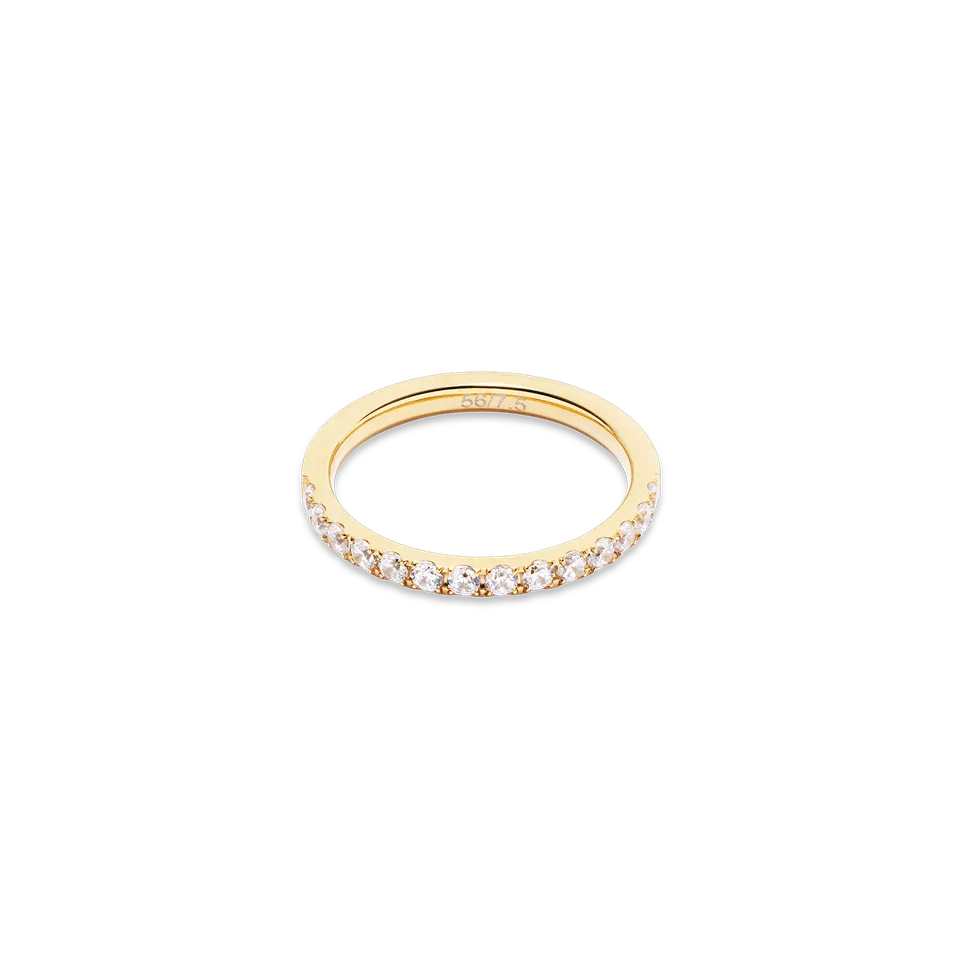 coeur-de-lion-eternal-love-ring-gold-kristall image 1