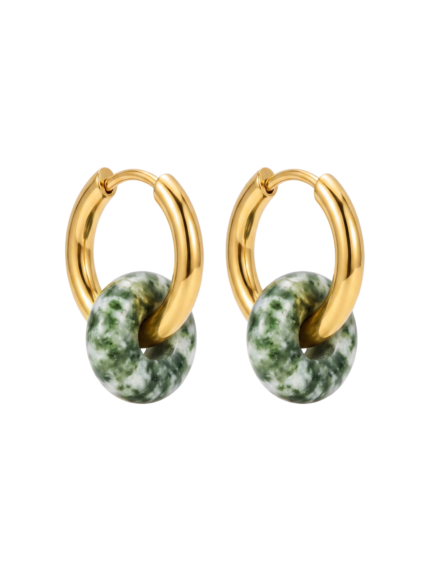 purelei-green-dot-jasper-hoops-creolen-mit-gr-nem-jaspis image 1