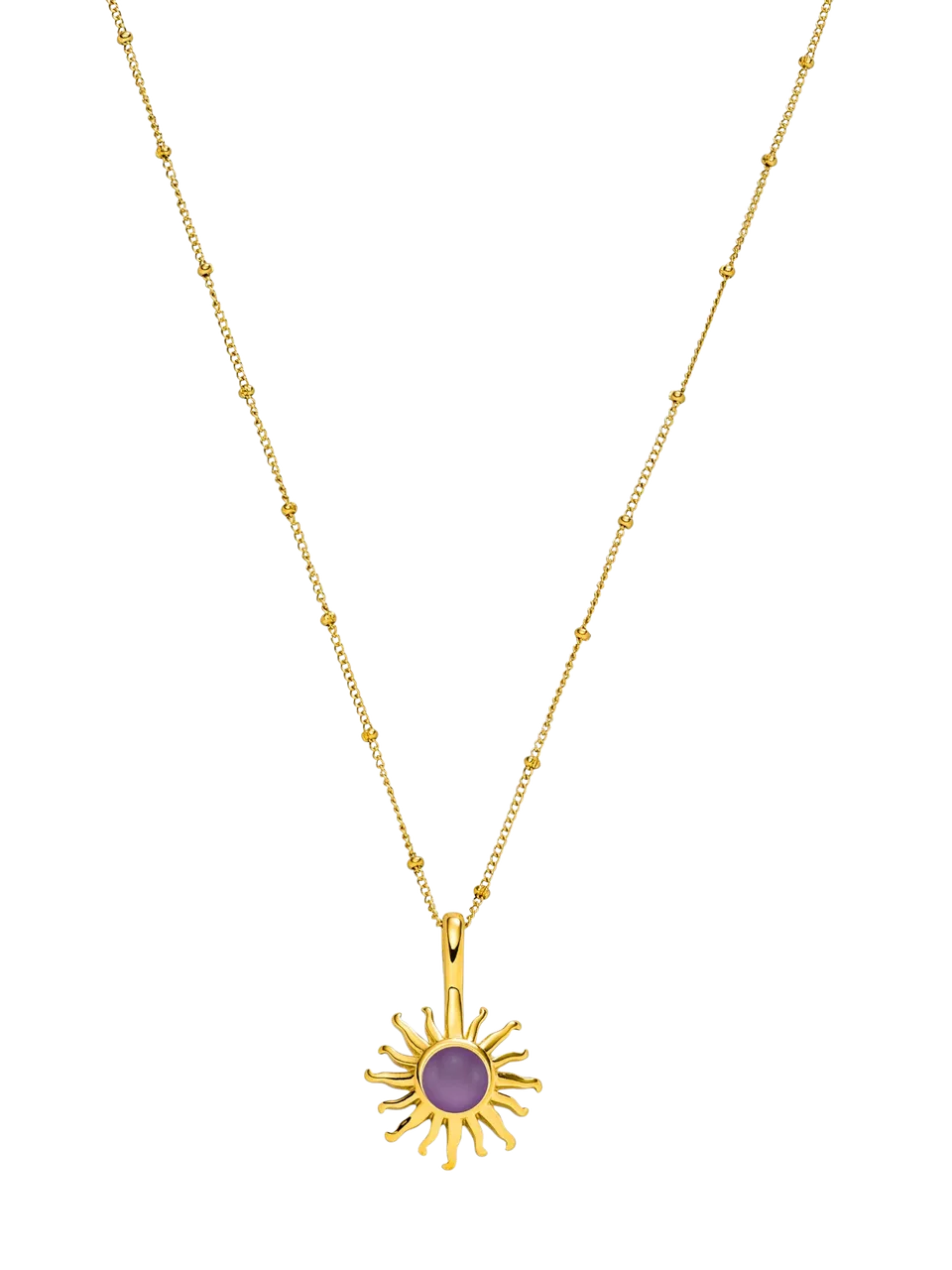 purelei-sun-amethyst-kette-sonnen-anh-nger-mit-amethyst-50-55-cm image 1