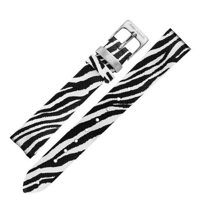 julie-julsen-safari-lederband-zebra-14-mm-mit-v-stahl-pin-system image 1