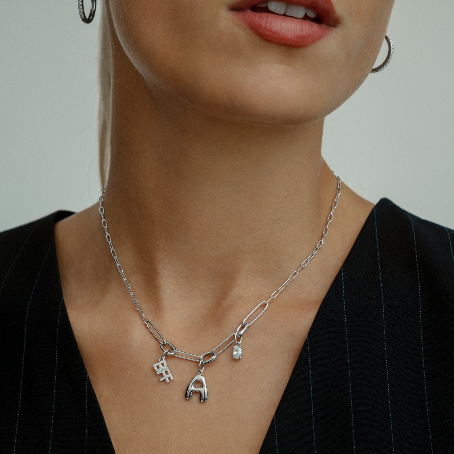xenox-krappe-charm-925-sterlingsilber-rhodiniert-mit-zirkonia image 5