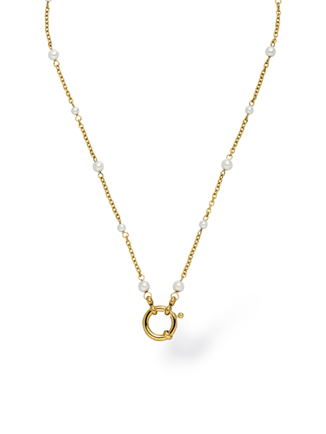 purelei-adore-charm-kette-mit-perlen-40-45-cm image 1
