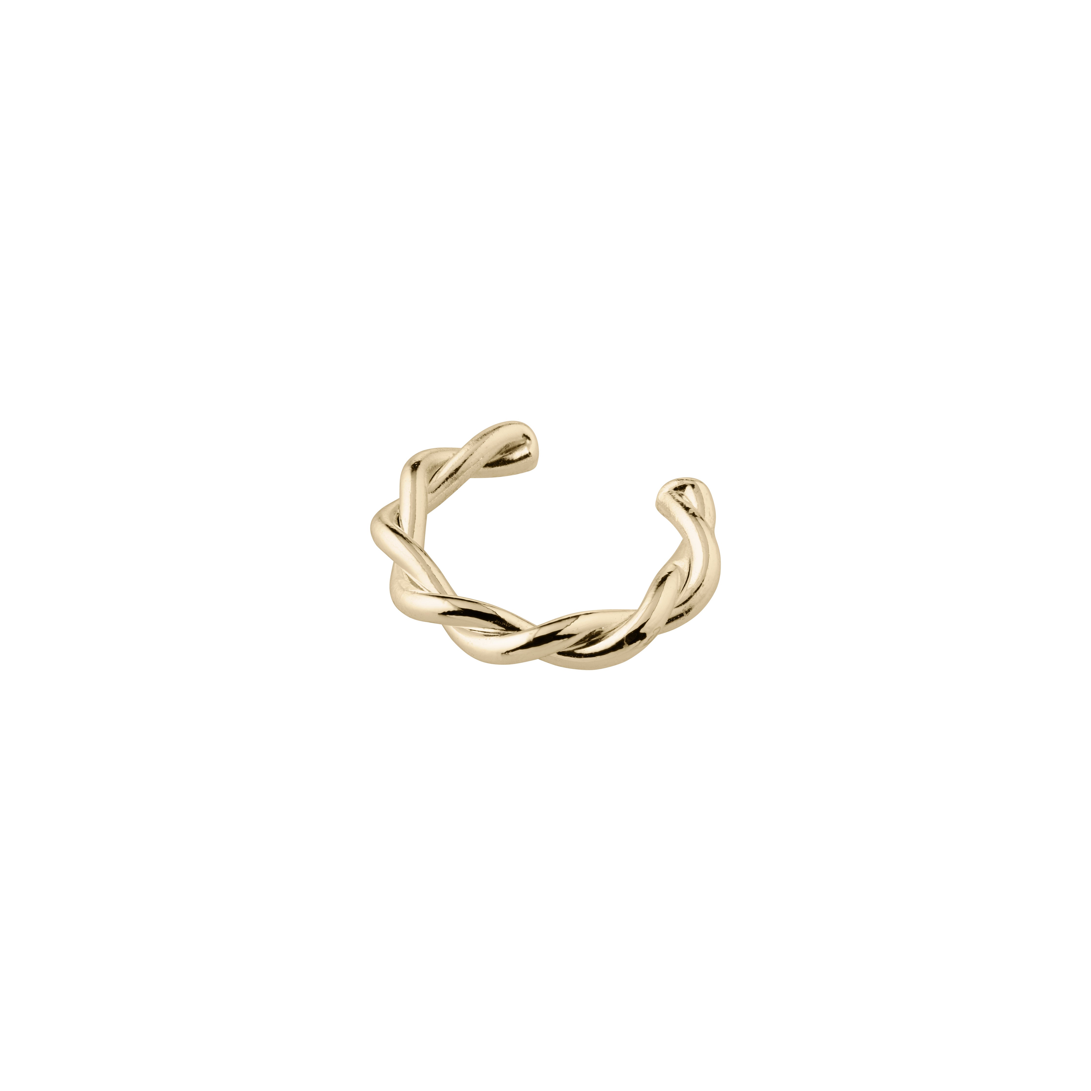 pilgrim-yael-ear-cuff-gedreht-vergoldet-ohne-piercing image 1