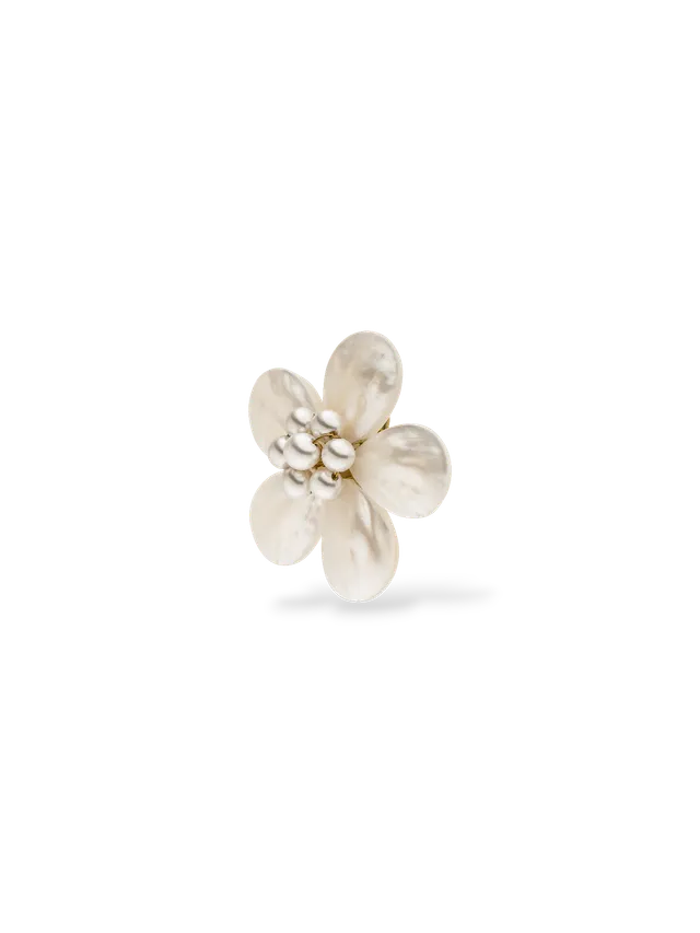 purelei-pearly-flower-charm-blumenanh-nger-aus-muschelperlen-versteckter-karabin image 1