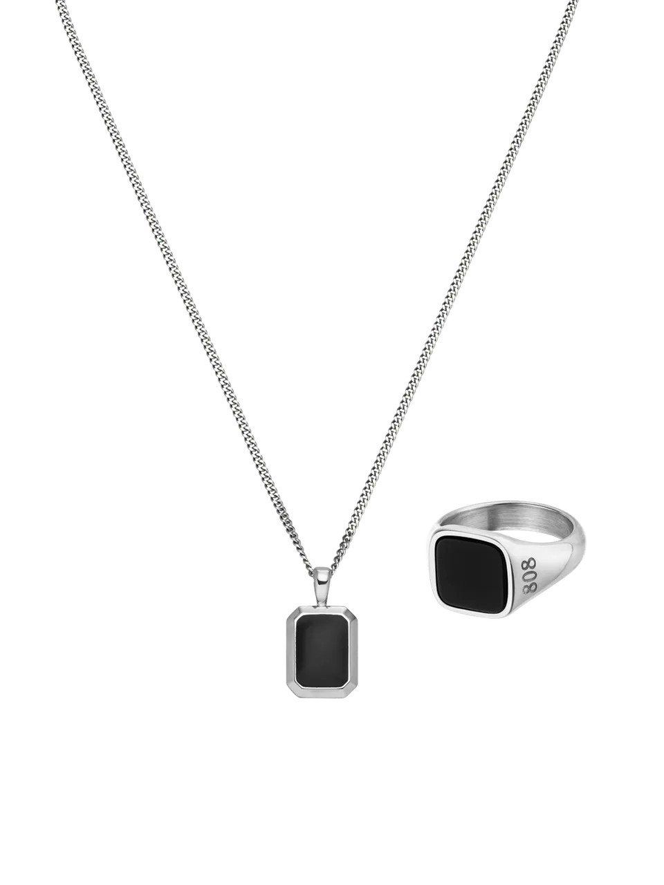 purelei-night-set-kette-und-siegelring-mit-schwarzem-onyx image 1