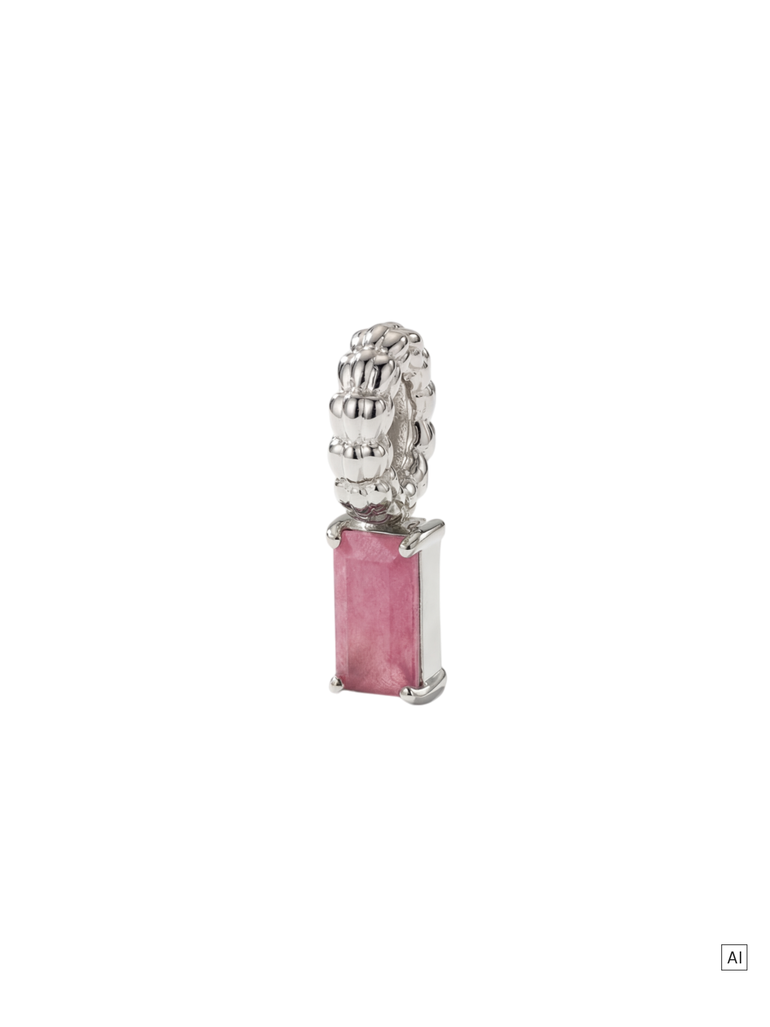 purelei-lei-geburtsstein-charm-juli-rubin-baguette-charm image 3
