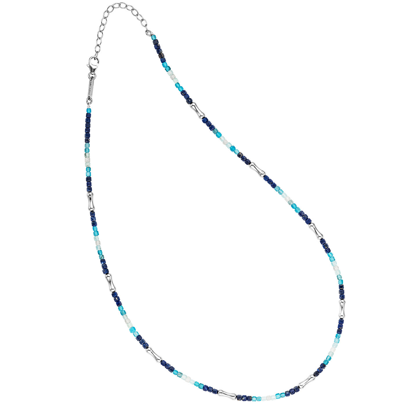 julie-julsen-loving-stones-kette-40-5-cm-aus-144-blauen-edelsteinen-mondstein-sp image 5