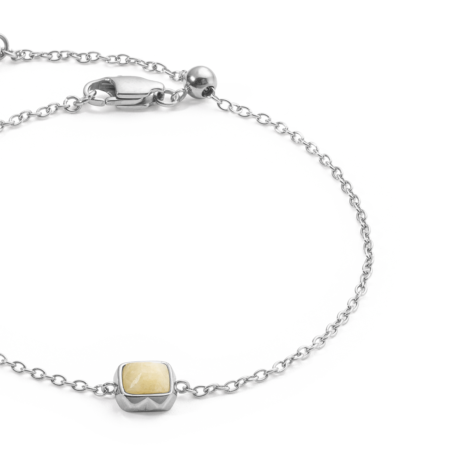 coeur-de-lion-birthstone-november-armband-citrin-silber image 2