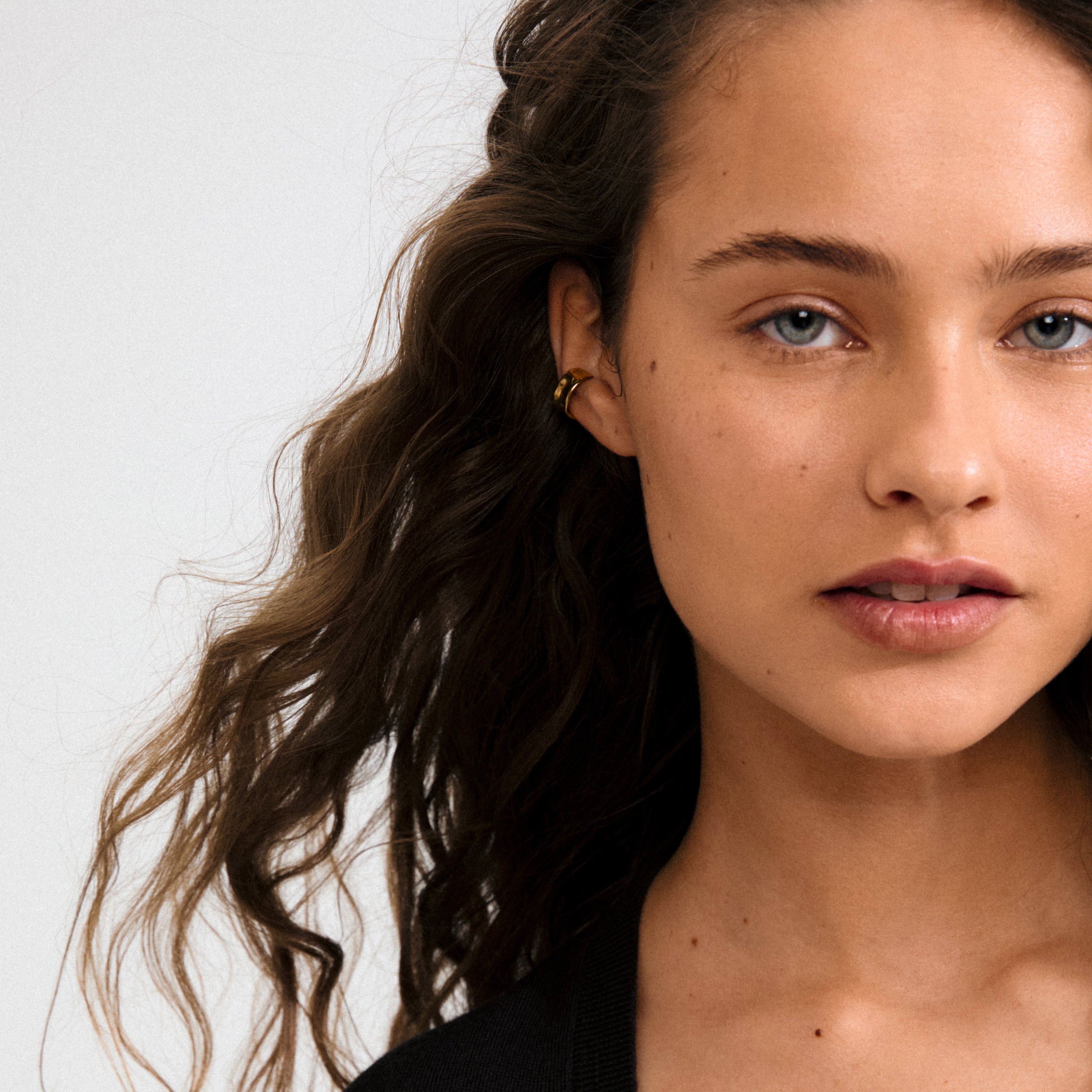 pilgrim-skyler-ear-cuff-goldplattiert-einzel-cuff image 2