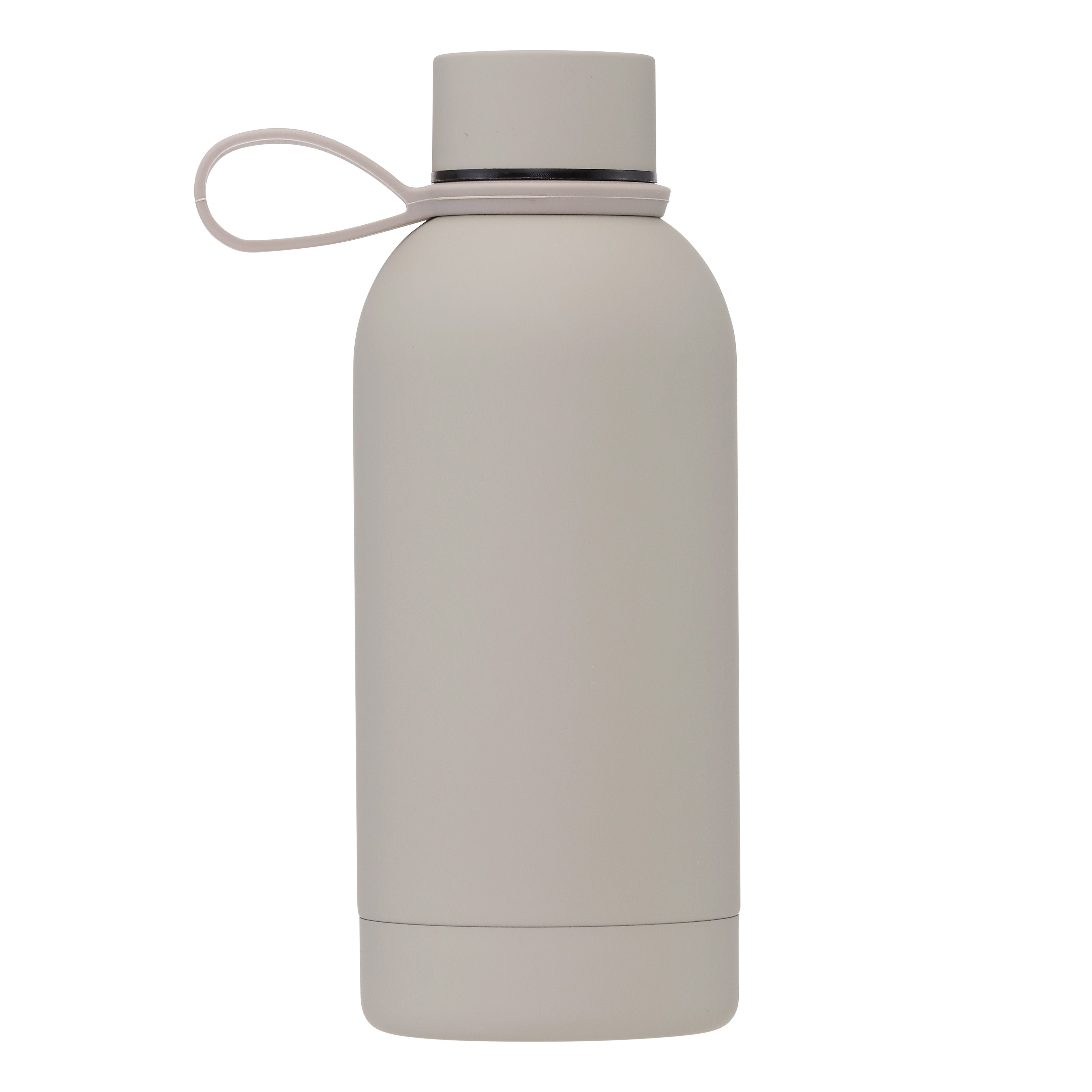 pilgrim-trinkflasche-350-ml-edelstahl-grau-mit-logo image 3