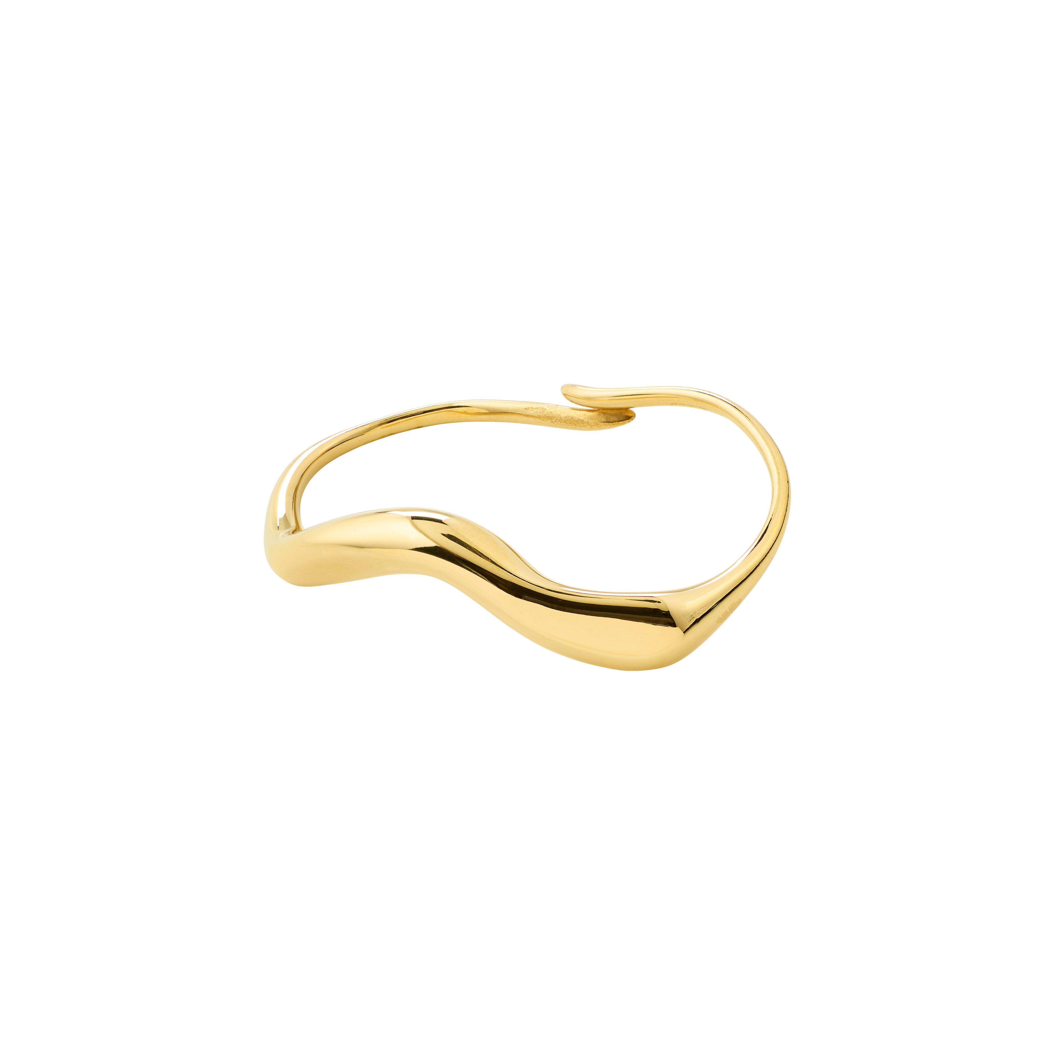 pilgrim-evon-doppelring-vergoldet-verstellbar-skulptural image 1