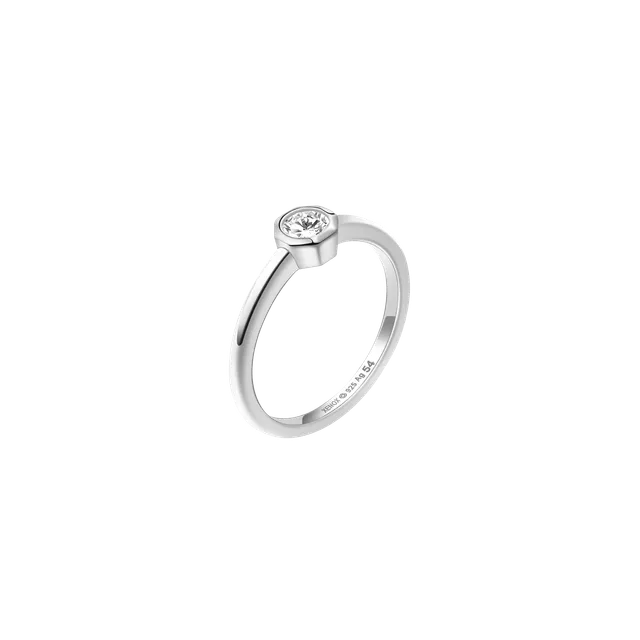 xenox-pure-essentials-ring-925-sterlingsilber-rhodiniert-mit-zirkonia-3 image 1