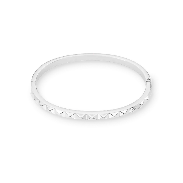 coeur-de-lion-armreif-spikes-silber-edelstahl image 1