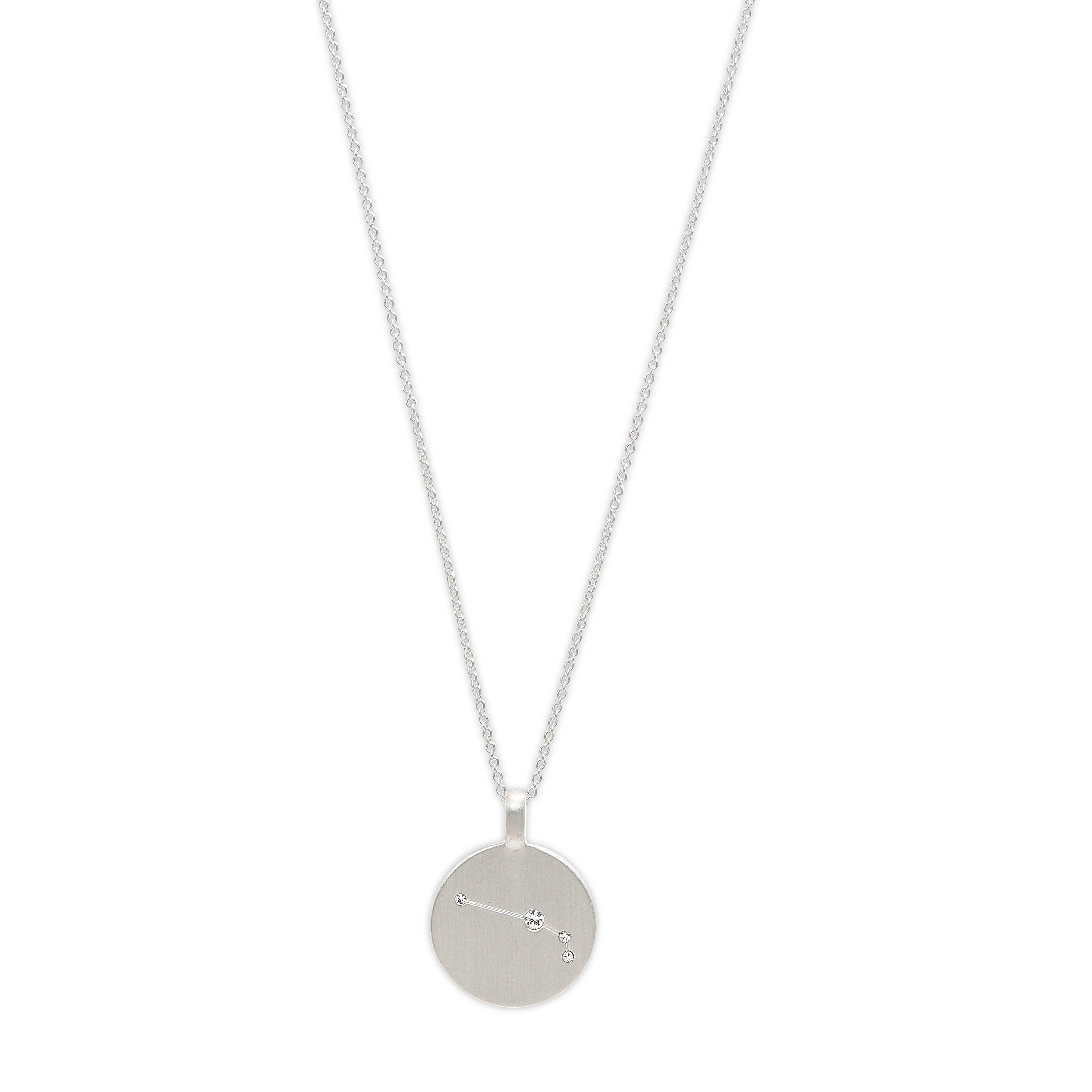pilgrim-aries-sternzeichen-coin-kette-widder-versilbert image 1