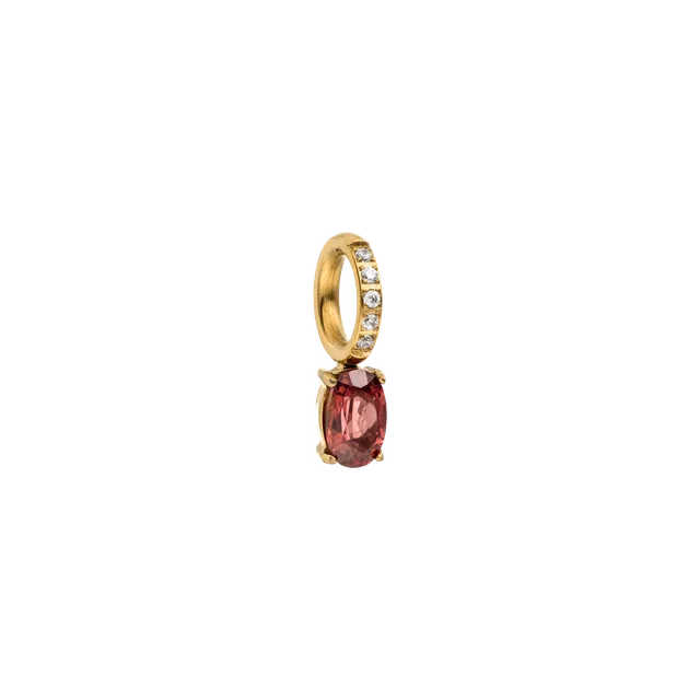 purelei-geburtsstein-charm-januar-granat-ovaler-anh-nger-gold image 1