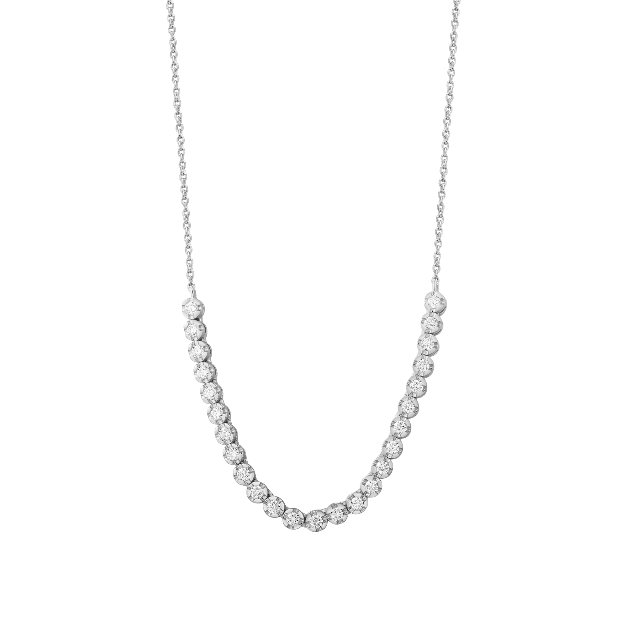 xenox-venice-halskette-925-sterlingsilber-rhodiniert-mit-zirkonia image 1