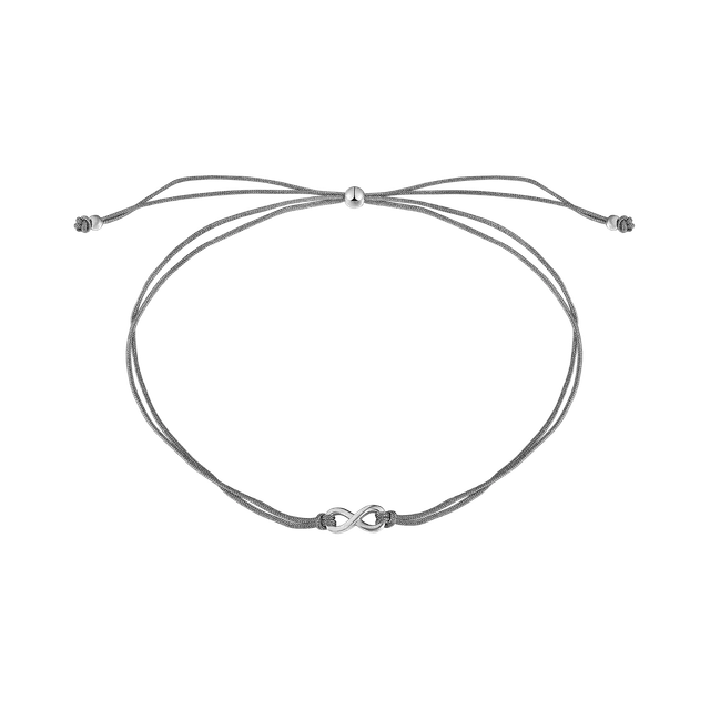 xenox-happy-armband-925-sterlingsilber-rhodiniert-mit-infinity image 1