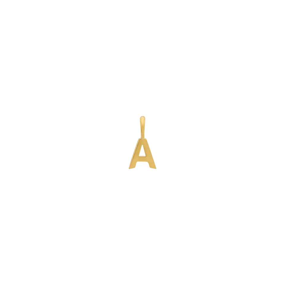 xenox-fine-a-letter-anh-nger-buchstabe-a-585-gelbgold image 1