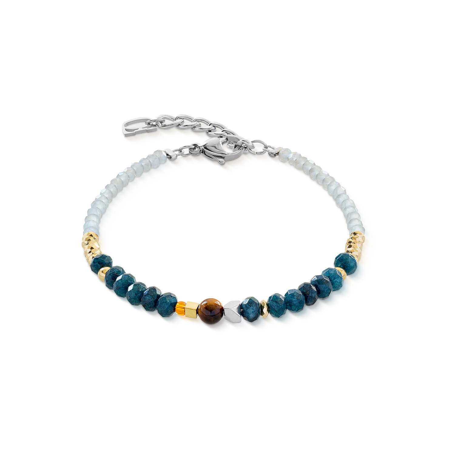 coeur-de-lion-amulett-modern-future-motion-armband-bicolor image 1
