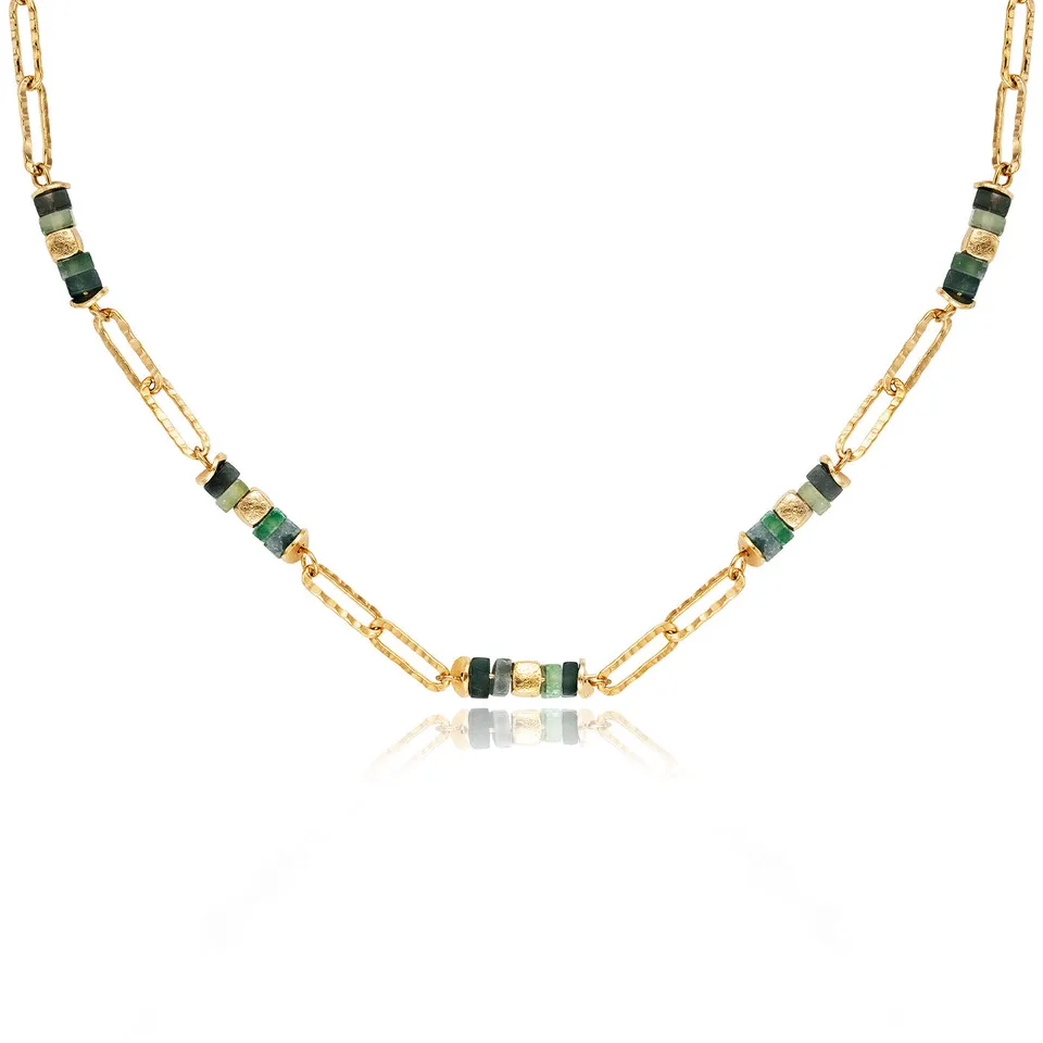 julie-julsen-loving-stones-kette-aus-36-gr-nen-edelsteinen-baumachat-amazonit-40 image 1