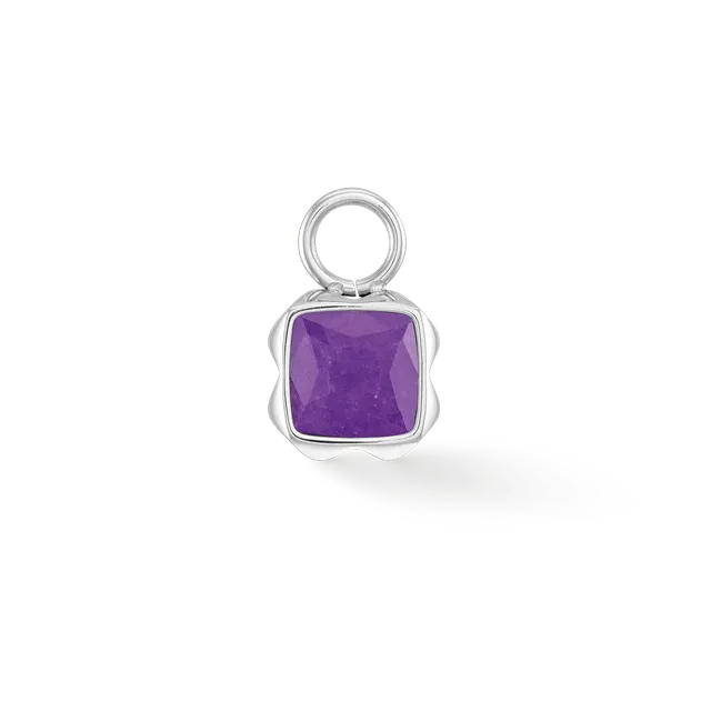 coeur-de-lion-birthstone-februar-charm-sugilith-silber image 1