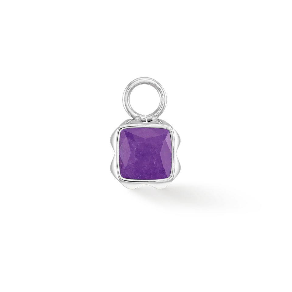 coeur-de-lion-birthstone-februar-charm-sugilith-silber image 1