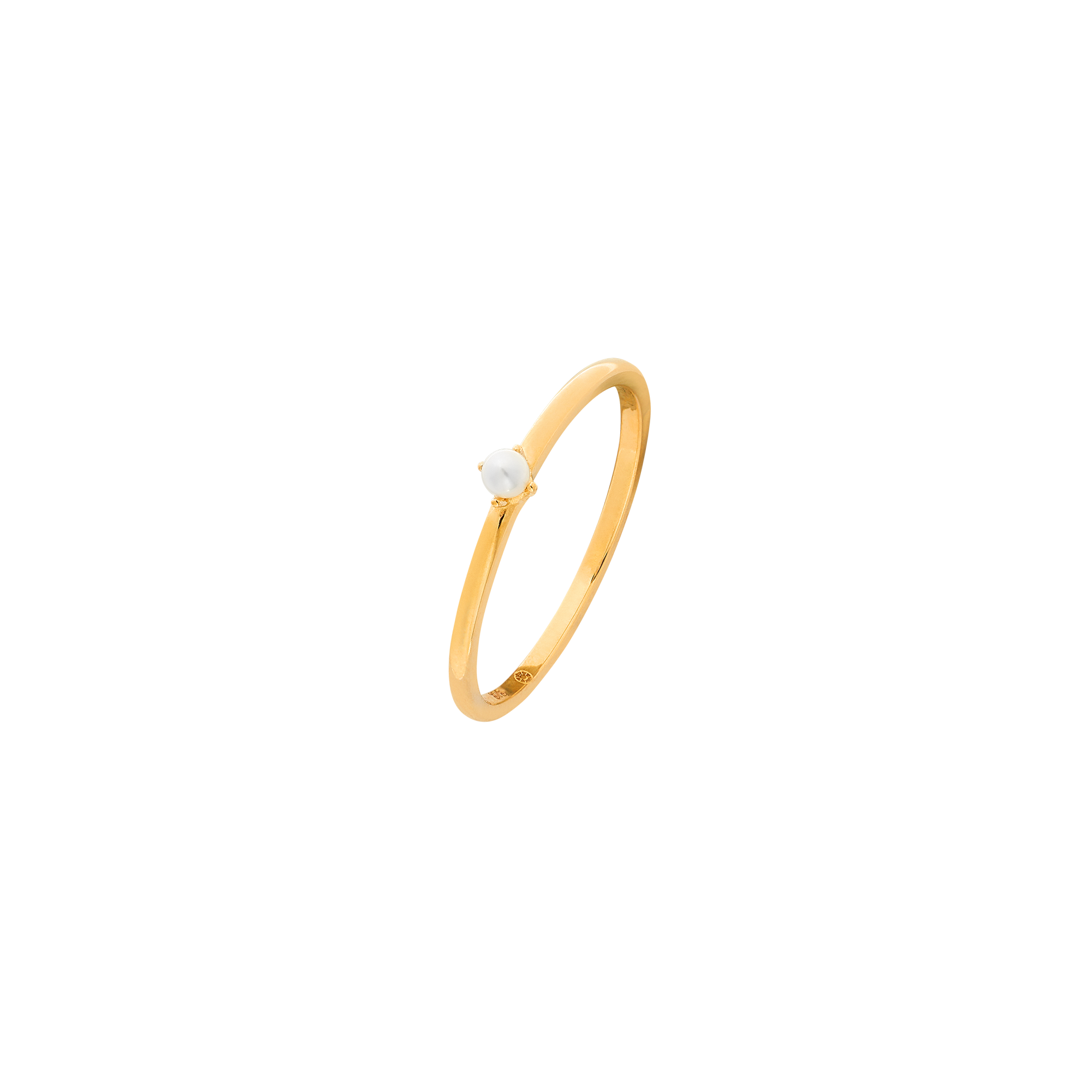 xenox-fine-colette-ring-585-gelbgold-mit-s-wasserperle image 1
