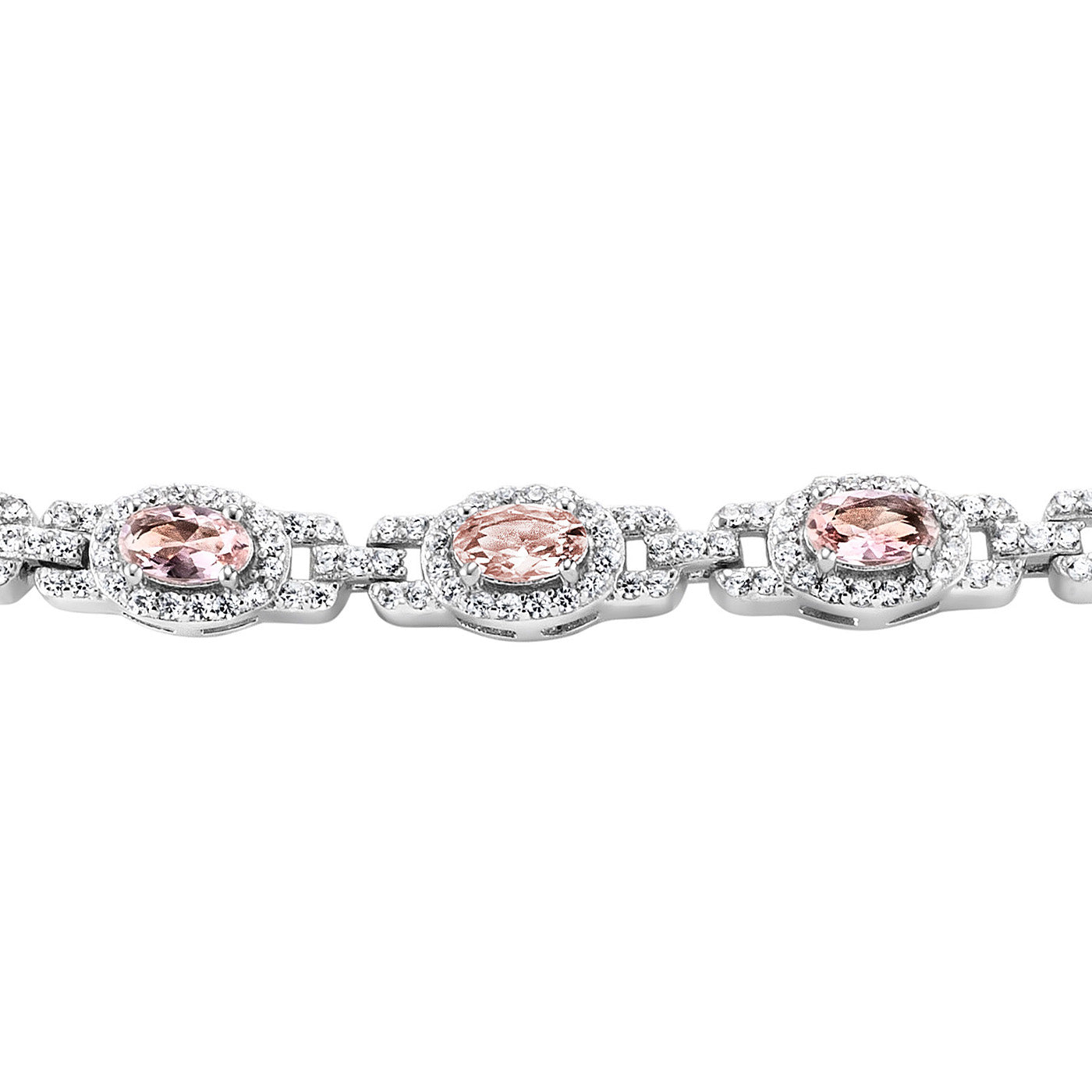 julie-julsen-armband-hw25-silber-rhodiniert-mit-137-zirkonia-wei-rosa image 3