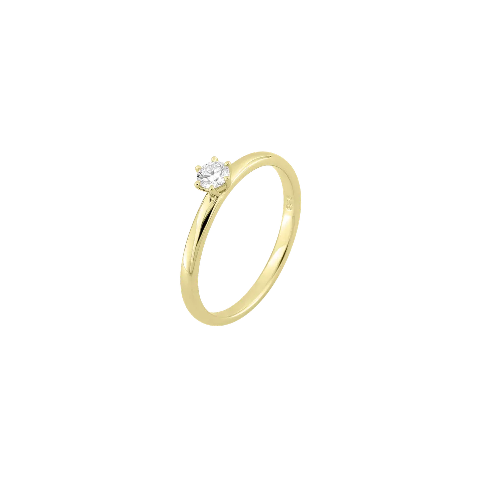 xenox-krappe-classic-xl9001g-50-ring-925-sterlingsilber-mit-lab-grown-diamonds image 1